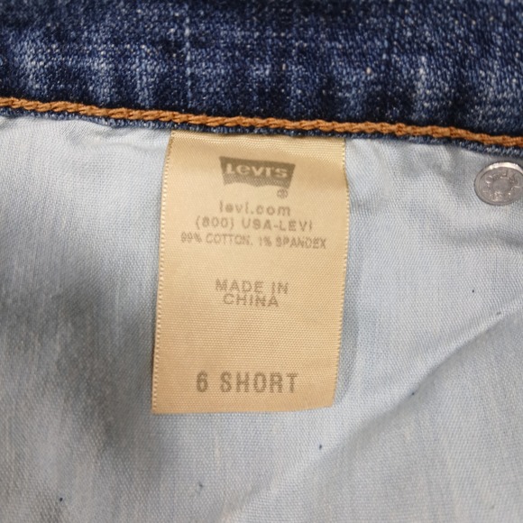 Levi's 515 Boot Cut Jeans Women's 6 Short Medium Wash Stretch Denim - Picture 6 of 10